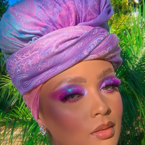 Cotton Rainbow Fantasy Headwrap - Picture 4 of 6